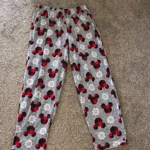 fleece disney pajama pants